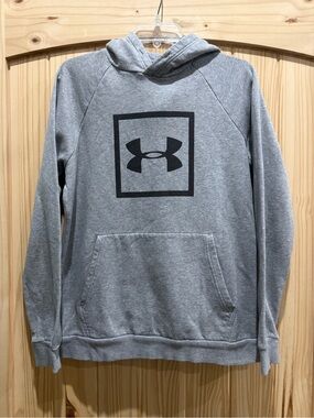 Under‎ Armour Gray Logo Hoodie Sweatshirt